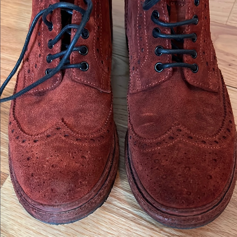 Suede boots size IT 36